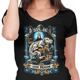 The Luck Dragon - Women's V-Neck