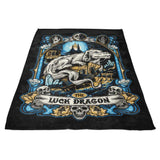 The Luck Dragon - Fleece Blanket