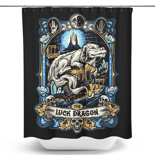 The Luck Dragon - Shower Curtain