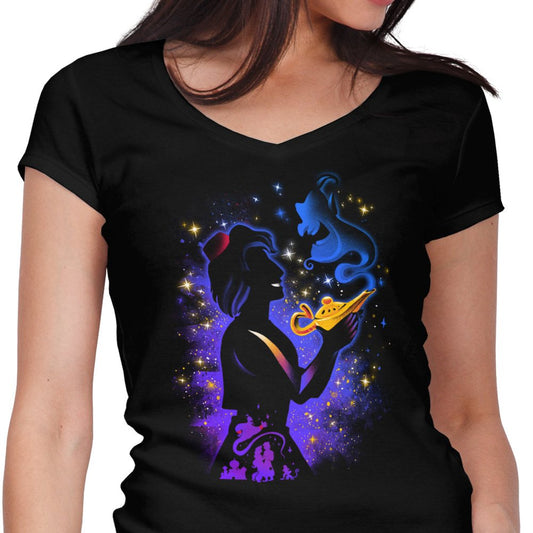 The Magic Lamp - Women's V-Neck