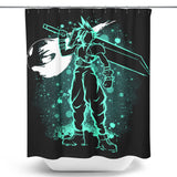 The Mako Ex-Soldier - Shower Curtain