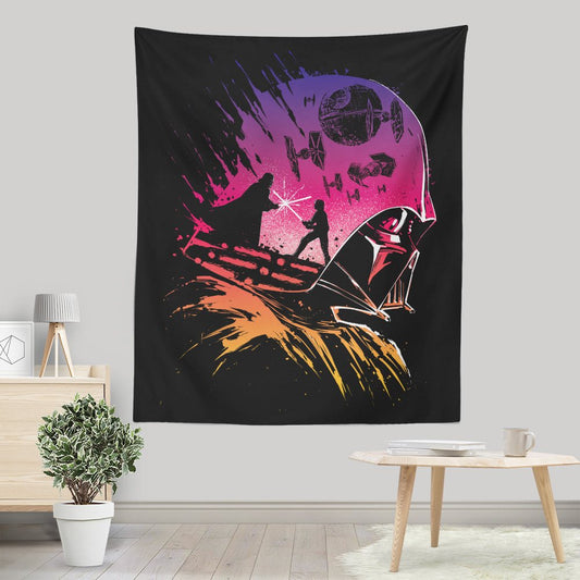 The Mask of the Father - Wall Tapestry