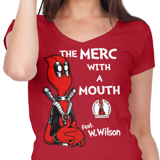 The Merc with a Mouth - Women's V-Neck