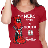 The Merc with a Mouth - Women's V-Neck