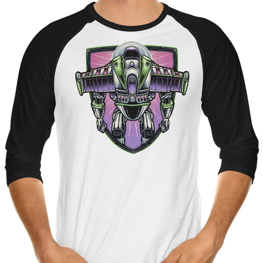 The Mission Beyond Infinity - 3/4 Sleeve Raglan T-Shirt