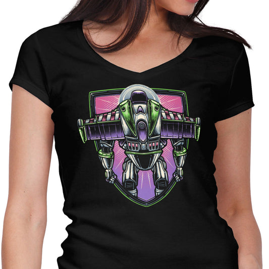 The Mission Beyond Infinity - Women's V-Neck