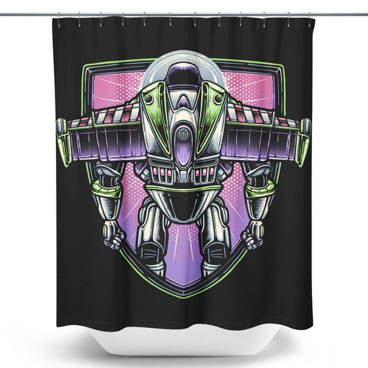 The Mission Beyond Infinity - Shower Curtain