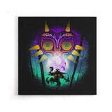 The Moon and the Mask - Canvas Print