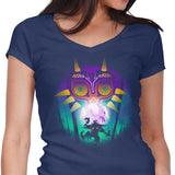 The Moon and the Mask - Women's V-Neck