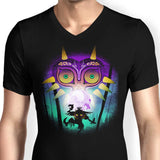 The Moon and the Mask - Men's V-Neck