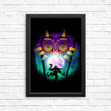 The Moon and the Mask - Posters & Prints