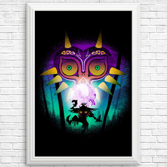 The Moon and the Mask - Posters & Prints