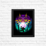 The Moon and the Mask - Posters & Prints