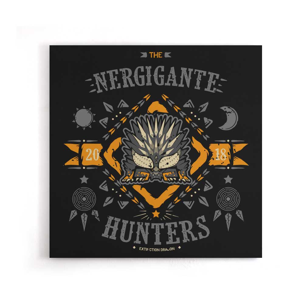 The Nergigante Hunters - Canvas Print