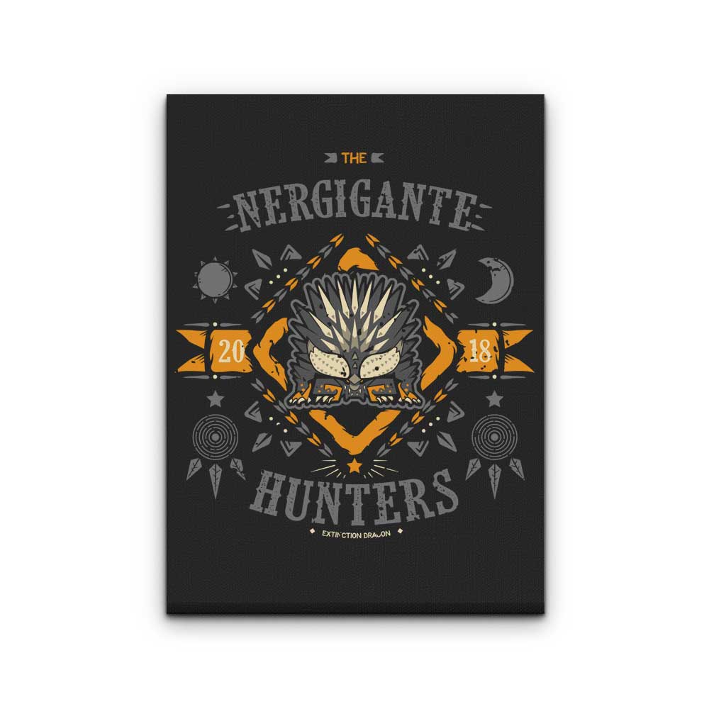 The Nergigante Hunters - Canvas Print