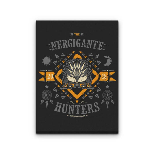 The Nergigante Hunters - Canvas Print