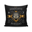 The Nergigante Hunters - Throw Pillow