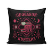 The Odogaron Hunters - Throw Pillow