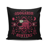 The Odogaron Hunters - Throw Pillow