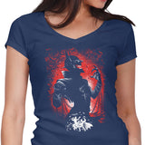 The One Who Laughs - Women's V-Neck