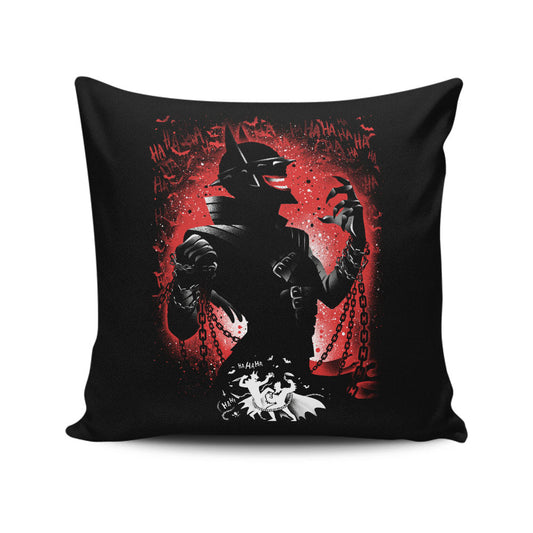 The One Who Laughs - Throw Pillow