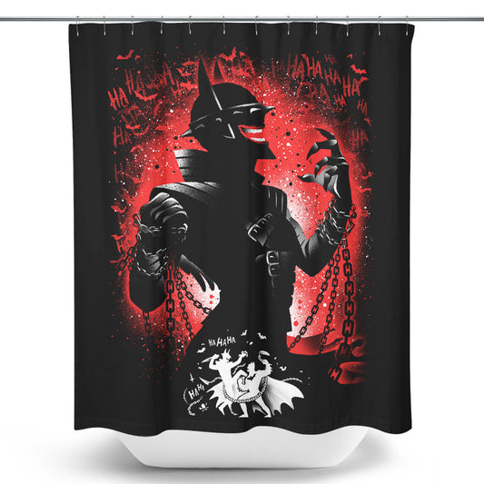The One Who Laughs - Shower Curtain