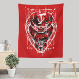 The Only Face They Fear - Wall Tapestry