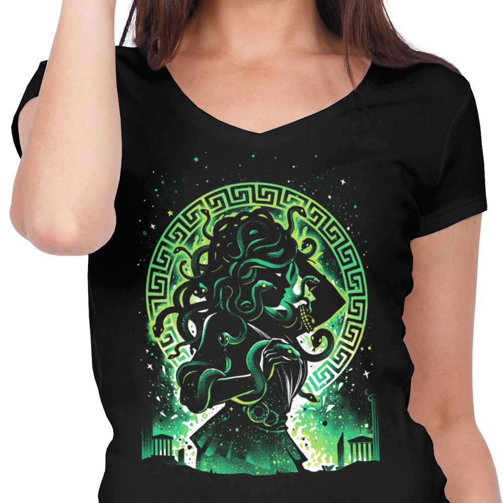 The Petrifying Gaze - Women's V-Neck