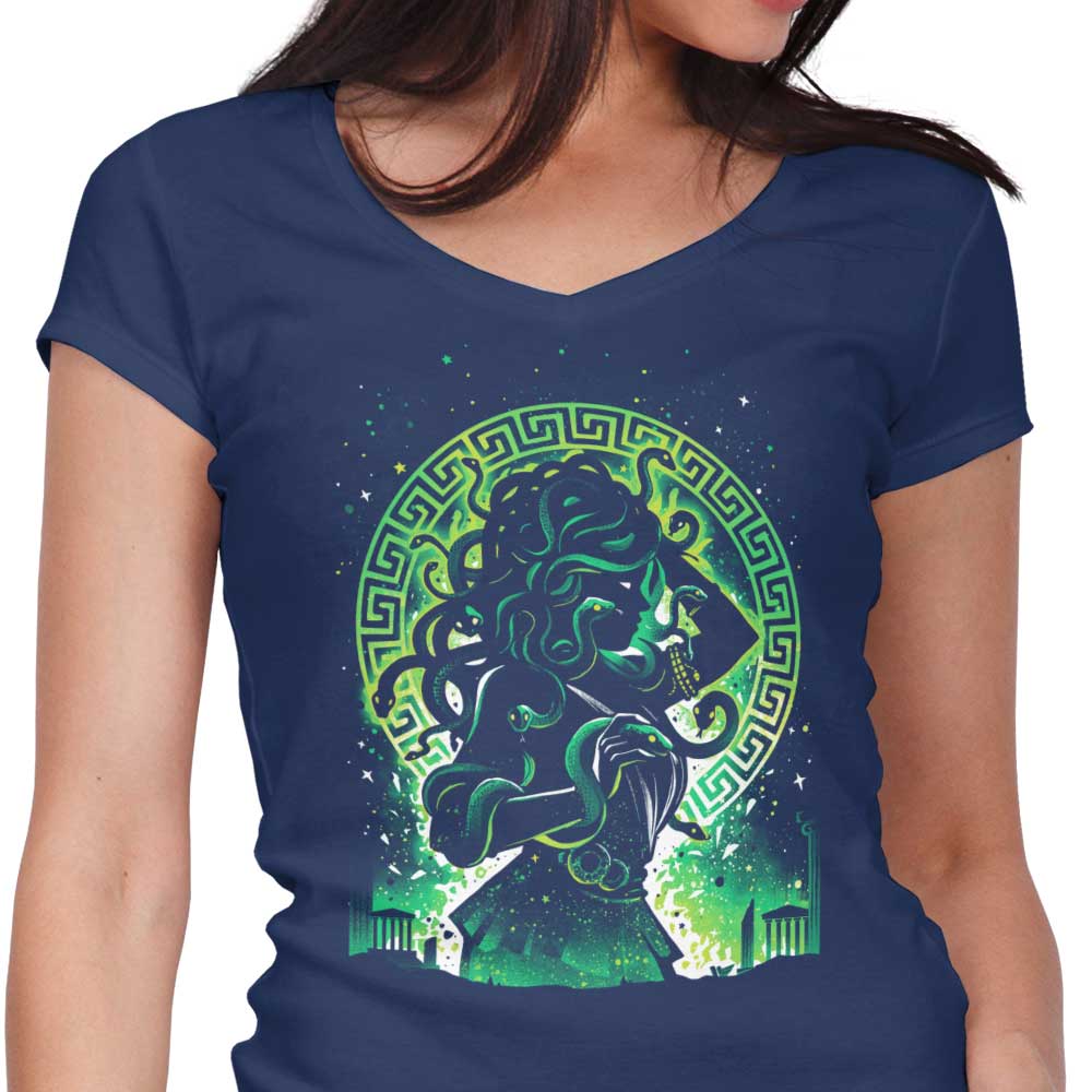 The Petrifying Gaze - Women's V-Neck