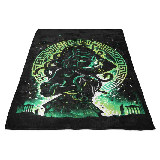 The Petrifying Gaze - Fleece Blanket