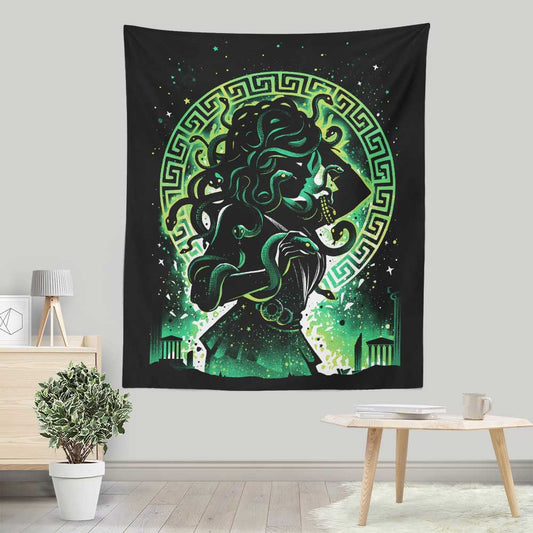The Petrifying Gaze - Wall Tapestry