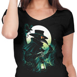 The Plague Doctor - Women's V-Neck