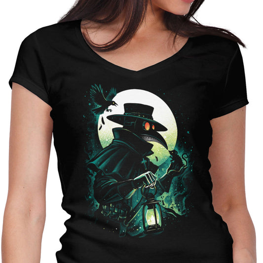 The Plague Doctor - Women's V-Neck