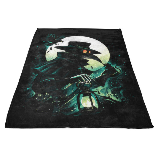 The Plague Doctor - Fleece Blanket
