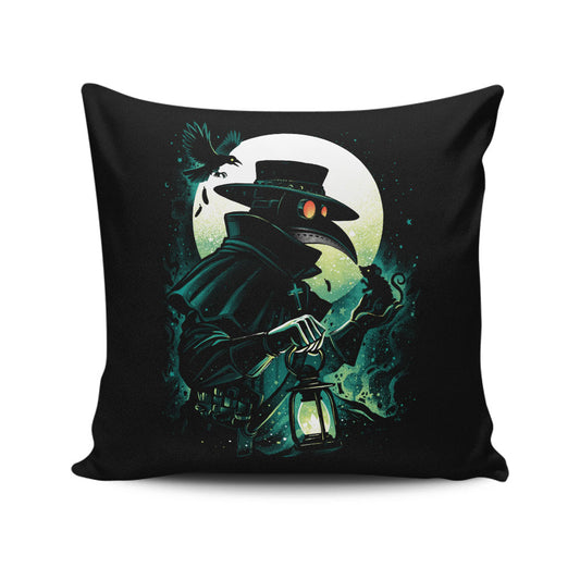 The Plague Doctor - Throw Pillow