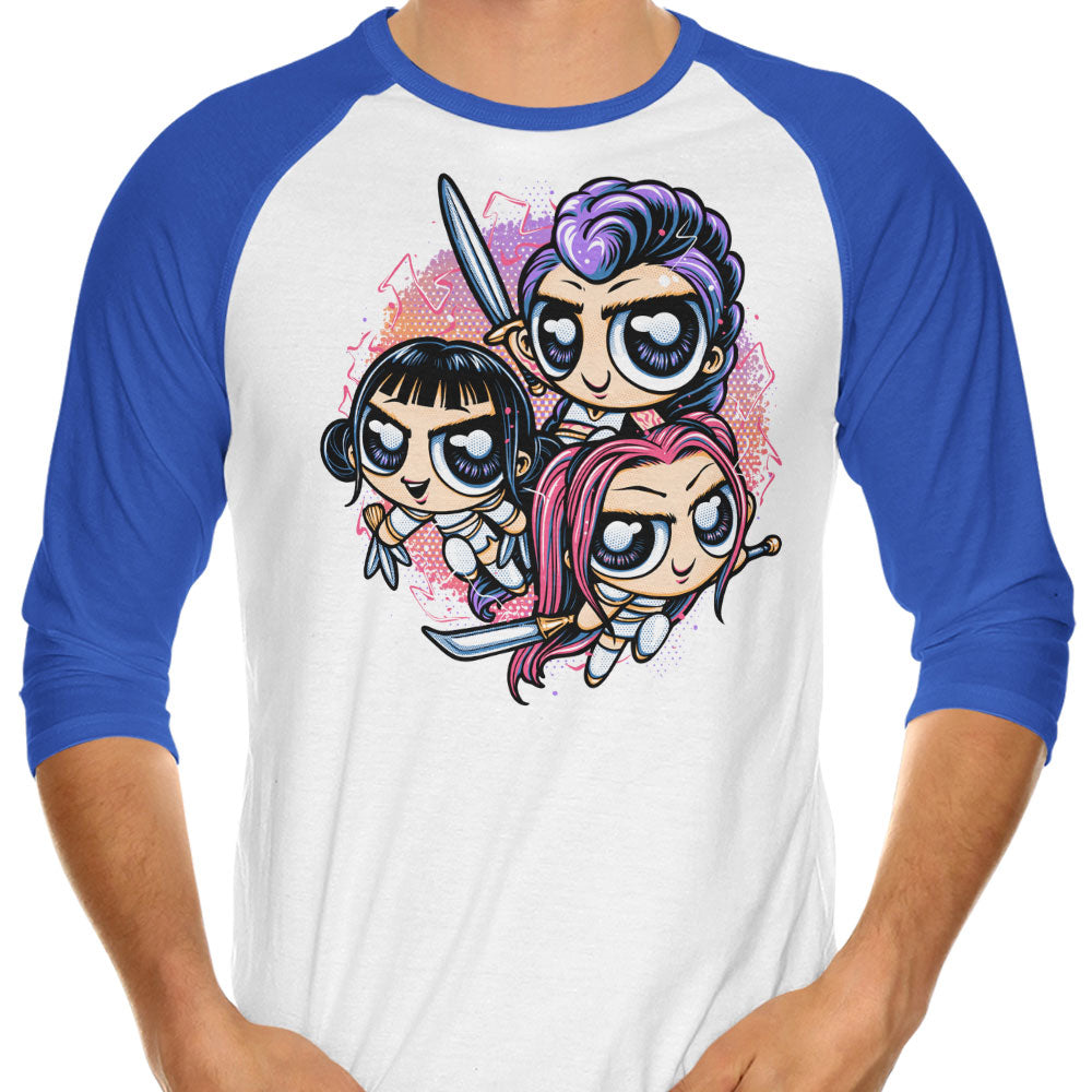 The Power of Music - 3/4 Sleeve Raglan T-Shirt