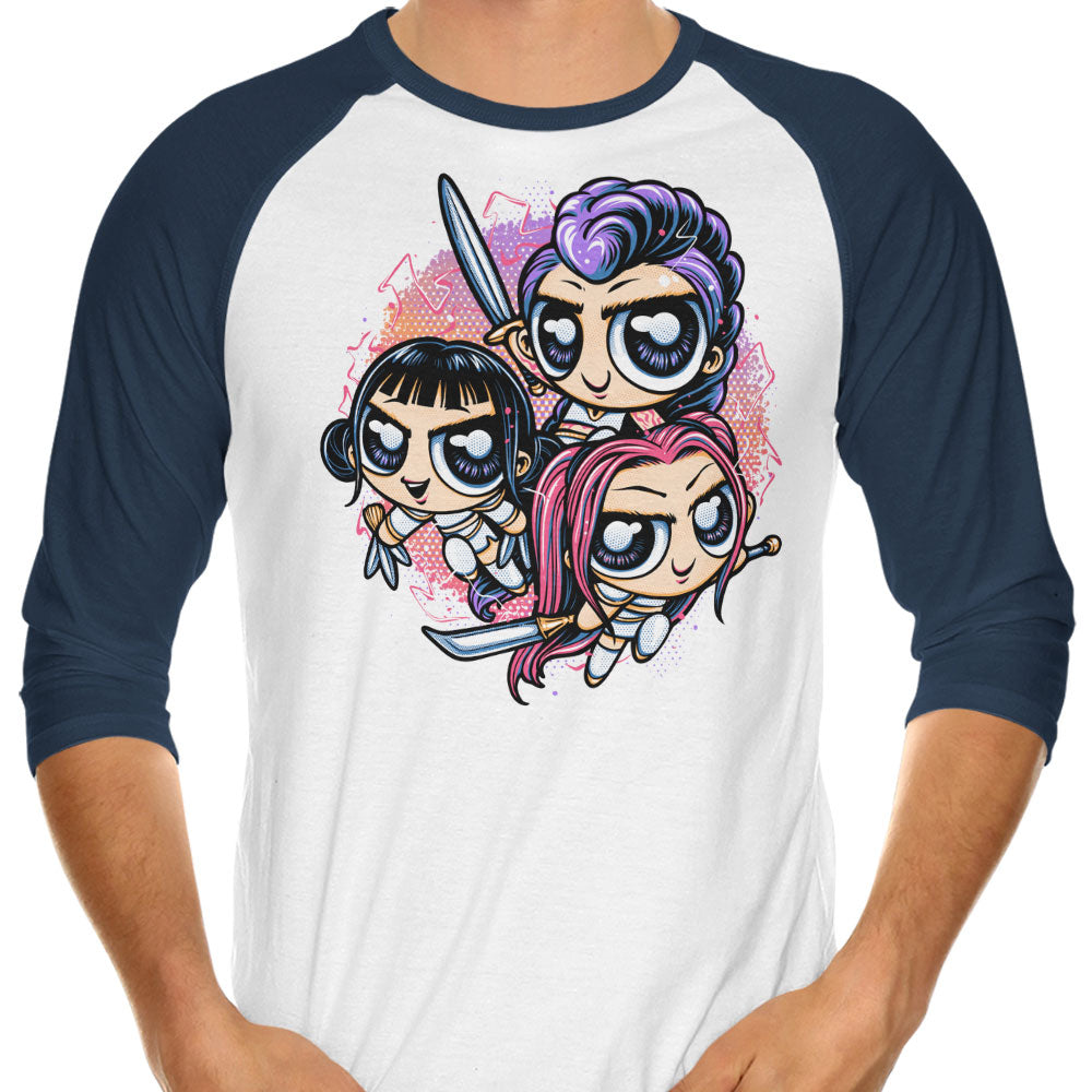 The Power of Music - 3/4 Sleeve Raglan T-Shirt