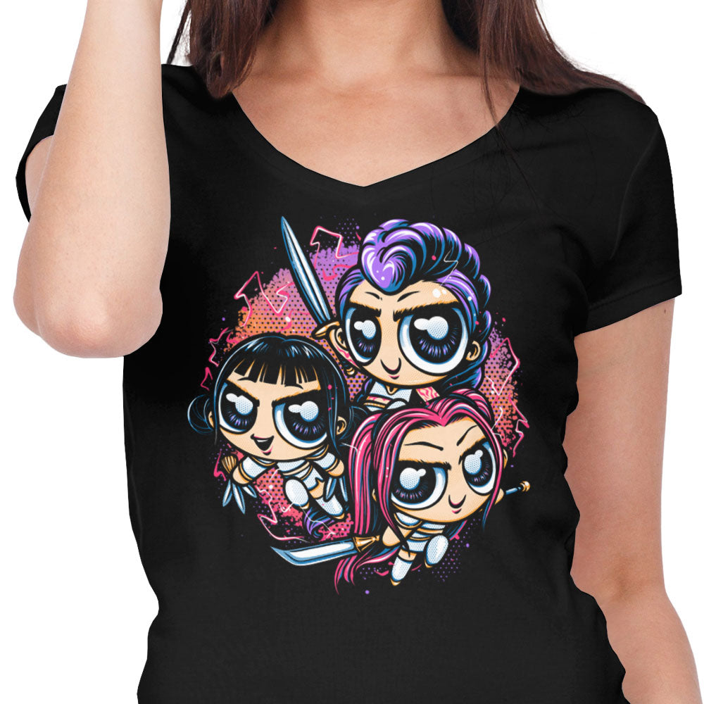 The Power of Music - Women's V-Neck