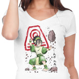 The Power of the Earth Kingdom - Women's V-Neck