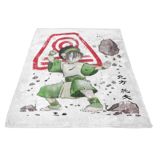 The Power of the Earth Kingdom - Fleece Blanket