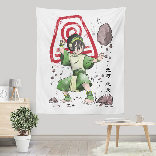 The Power of the Earth Kingdom - Wall Tapestry