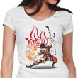 The Power of the Fire Nation - Women's V-Neck