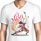 The Power of the Fire Nation - Men's V-Neck