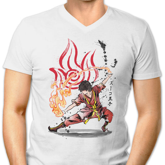 The Power of the Fire Nation - Men's V-Neck