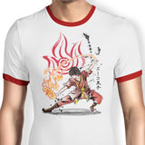 The Power of the Fire Nation - Ringer T-Shirt