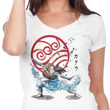 The Power of the Water Tribe - Women's V-Neck