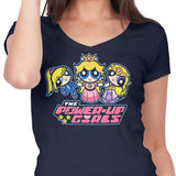 The Power Up Girls - Women's V-Neck