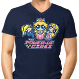The Power Up Girls - Men's V-Neck
