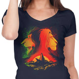 The Pride Rock - Women's V-Neck