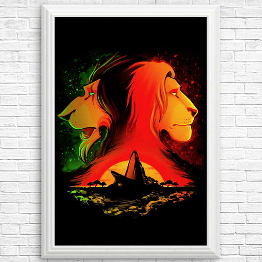 The Pride Rock - Posters & Prints